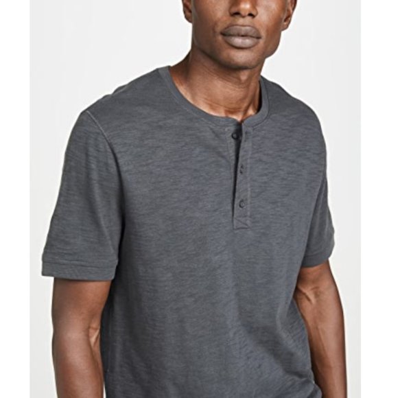 Vince Other - Vince Classic Short Sleeve Slub Henley M